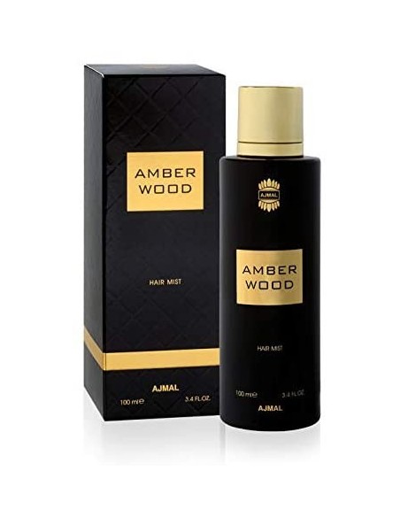 AJMAL Amber Wood Hair Mist 100 ml Unisex | Fragancia Ámbar Amaderada para Cabello - Kiwiku