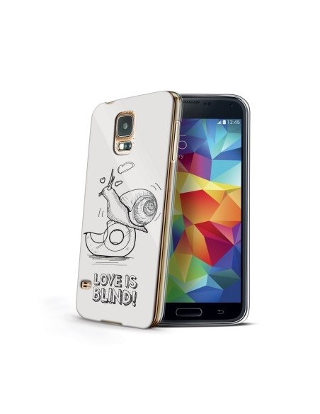 Funda Celly love is blind Snail samsung galaxy s5 mini BLINDS5MSNA kiwiku.com