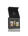 Lattafa Khamrah Gift Set - Conjunto de Regalo Con Eau de Parfum 100 Ml, Spray de Viaje 12 Ml y Laca para Cabello 50 Ml, Fraganci