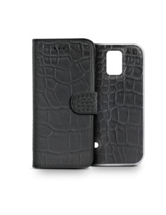 funda+carcasa para galaxy s5 de cocodrilo negro CROCOAGS5BK kiwiku.com