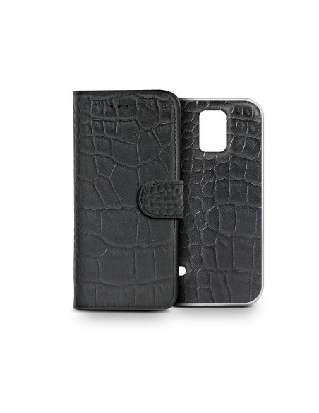 funda+carcasa para galaxy s5 de cocodrilo negro CROCOAGS5BK kiwiku.com