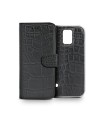 Funda+carcasa para galaxy s5 de cocodrilo negro
