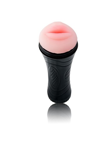 Compra BAILE FOR HIM Boca Masturbador Con Vibrador 7 Ritmos en Kiwiku