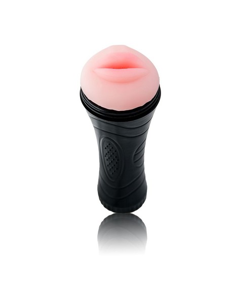 Compra BAILE FOR HIM Boca Masturbador Con Vibrador 7 Ritmos en Kiwiku