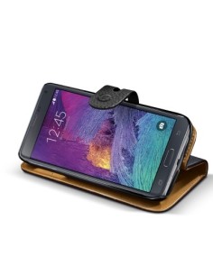 Funda portafolio negra con tapa abatible para Galaxy Note 4 AMBO429BK kiwiku.com 2