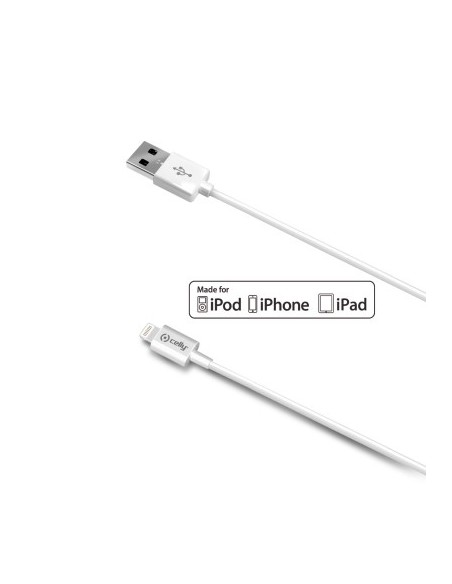 Cable Lightning USB blanco USBIP52M kiwiku.com