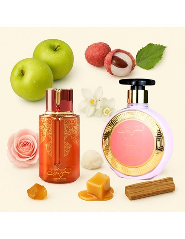Compra Set Arabiyat Prestige Lychee Musk - Perfume y Loción para Mujer