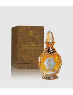 Ajmal Mukhallat Dahn Al Oudh Moattaq Eau de Parfum 60 ml Unisex | Fragancia Oriental Amaderada en Kiwiku