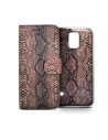 Funda y carcasa para galaxy s5 de serpiente bronce