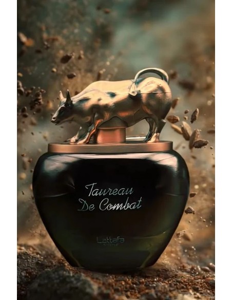 LATTAFA Pride Taurean de Combat Eau de Parfum 100 ml Hombre | Fragancia Oriental Especiada | Kiwiku