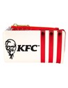 Loungefly Cartera Coronel Sanders Kfc Mini Wallet Con Detalles Temáticos, Diseño Oficial, para Fans de Comida Rápida