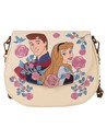 Loungefly Bolso Bandolera Princesa Aurora y Príncipe Phillip, Diseño Temático de Disney, Unisex, Medidas Aproximadas 23 Cm X 15 