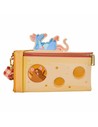 Loungefly Bolso Bandolera Ratatouille 3d Con Detalle Remy, Mini Bandolera para Mujeres y Niñas, Diseño Oficial Disney, Medidas A