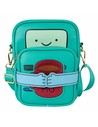 Loungefly Bolso Cruzado Hora de Aventuras Bmo Mini, Diseño Compacto para Mujeres y Niñas, Medidas Aproximadas 20 Cm X 10 Cm X 8 