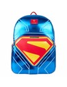 Loungefly Mochila Superman Edición Especial Con Emblema Icónico y Correas Acolchadas