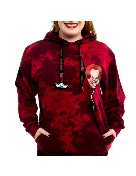 loungefly_sudadera_unisex_con_capucha_cara_de_pennywise_en_globo