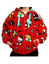 Loungefly Sudadera Con Capucha Winter Wonderland Talla 3x para Mujer, Diseño Navideño Con Estampado Temático Invierno