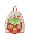 Loungefly Mini Mochila Casa de Tarta de Fresa, Diseño Compacto Inspirado en Strawberry Shortcake, Accesorio Funcional para Niños