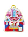 Loungefly Mini Mochila Restaurante the Max, Diseño Exclusivo Inspirado en Saved By the Bell, Compacta y Estilizada para Uso Diar