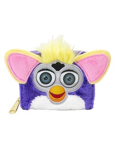 loungefly_cartera_con_cremallera_furby_morado_mini