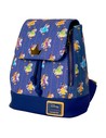 Loungefly Mini Mochila Carrusel Princesas Disney Con Detalles Bordados y Correas Ajustables