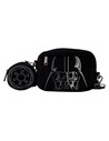 Loungefly Star Wars Darth Vader Mini Bandolera Bolso - Diseño Icónico en Negro y Rojo para Fans Adultos