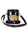 Loungefly Bolso Bandolera Sombrero de Copa Monopoly Unisex, Diseño Temático Con Detalles Iconicos, Medidas Aproximadas 23 Cm X 1