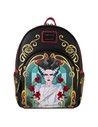 Loungefly Mini Mochila Novia de Frankenstein Diseño Exclusivo Con Correa Ajustable y Compartimento Principal, Estilo Gótico Comp