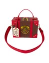 Loungefly Bolso Bandolera Maleta Del Expreso de Hogwarts, Diseño Temático Harry Potter, Unisex, Medidas Aproximadas 25 Cm de Lar