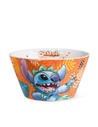 Egan Bowl Naranja Stitch - Cuenco de Cerámica Con Diseño Bordado, Capacidad Aproximada 500 Ml, Color Naranja Vibrante