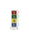Egan Set de 4 Tazas Apilables Harry Potter 80 Ml