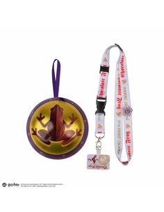 cinereplicas_harry_potter_cordón_y_pin_de_cápsula_navideña_rana_de_chocolate_4895205619999_oferta