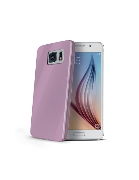 Funda de silicona ultrafina para samsung galaxy s6 violeta THINGS6VI kiwiku.com