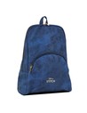 Cerda Mochila Casual Moda Polipiel Stitch Azul, Diseño Moderno Con Detalles en Polipiel, Capacidad para Uso Diario