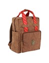 Cerda Mochila Casual Moda Polipiel Harry Potter Gryffindor Marrón 30x12x40 Cm