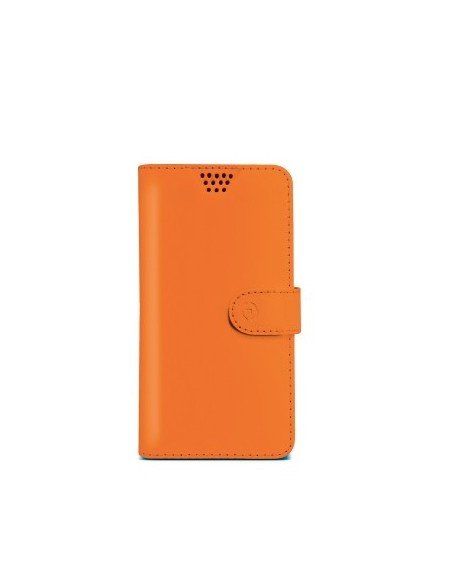 funda universal negra para Smartphone L 4.0   - 4.5  - Naranja WALLYUNILOR kiwiku.com