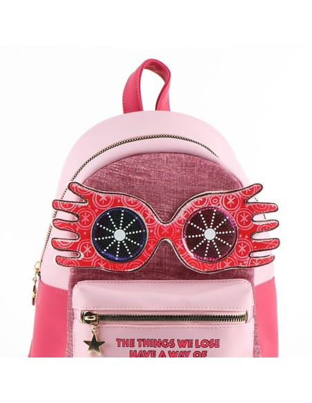 Cerda Mochila Casual Polipiel Harry Potter Luna Lovegood Fucsia | Comprar en Kiwiku