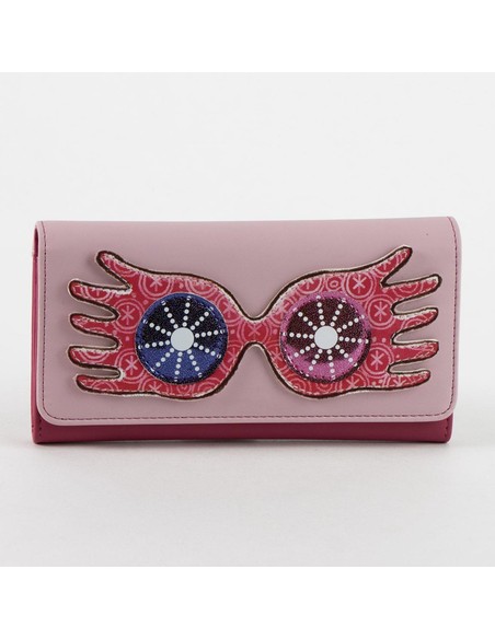 Cartera Polipiel Cerda Harry Potter Luna Lovegood Fucsia | Kiwiku
