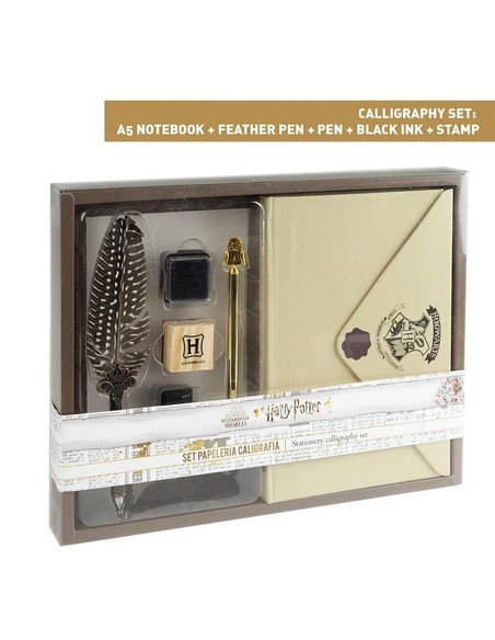 cerda_set_de_papelería_caligrafía_harry_potter_con_pluma_y_tinta