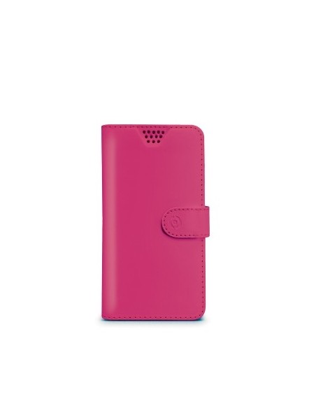 funda universal negra para Smartphone M  3.5   - 4.0  - Fucsia WALLYUNIMFX kiwiku.com