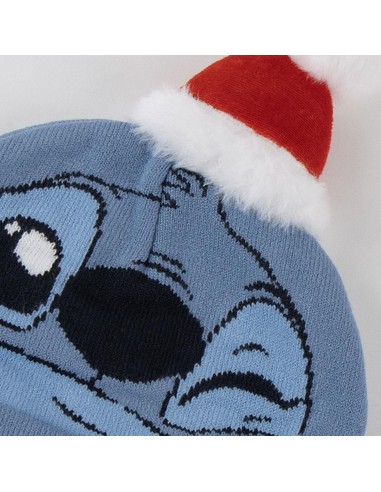 Gorro Punto Christmas Stitch Cerda Azul Unisex | Comprar en Kiwiku