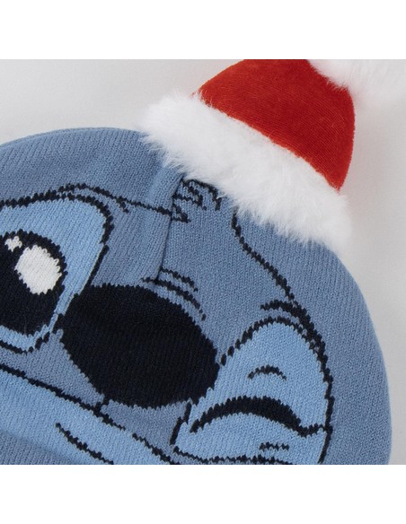 Gorro Punto Christmas Stitch Cerda Azul Unisex | Comprar en Kiwiku