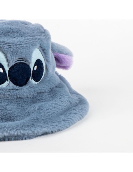 Gorro Pescador Pelo Stitch Cerda Azul | Protección UV Unisex para Pesca - Kiwiku
