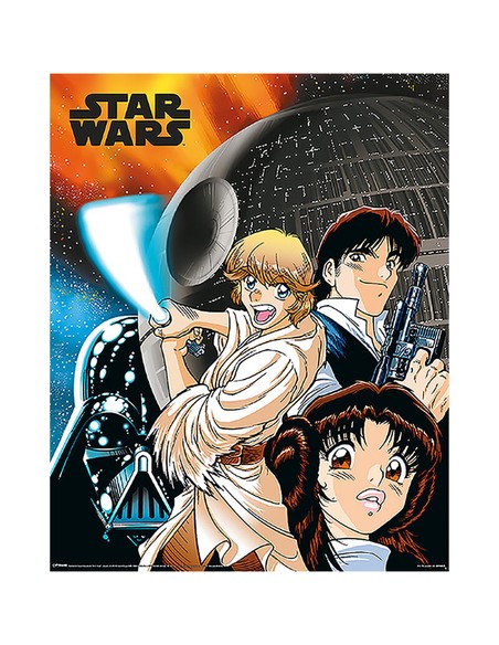 pyramid_international_mini_poster_manga_madness_star_wars_30x40_cm_5050574508193_oferta