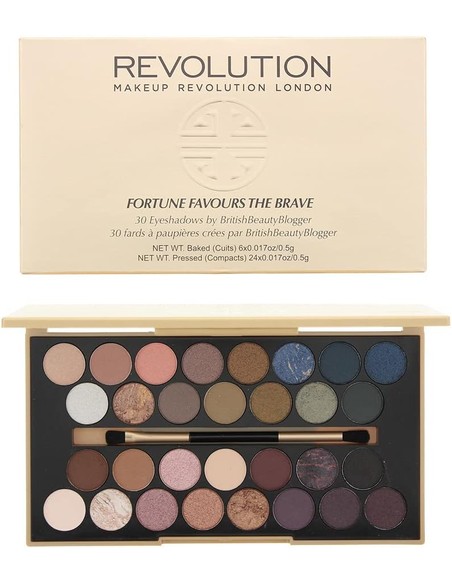 Compra Makeup Revolution Fortune Favours The Brave Paleta De Sombras En Kiwiku