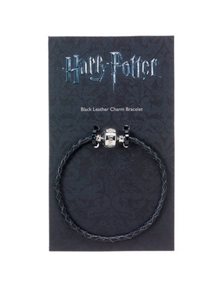 the_carat_shop_tcs_harry_potter_pulsera_de_cuero_negro_21_cm_unisex_5055583404641_oferta