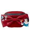 Loungefly Riñonera Lazo Blancanieves Mini Mochila Crossbody Con Detalle de Lazo, Licencia Oficial Disney, para Mujeres y Niñas, 