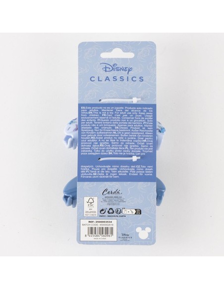 CERDA Clips Pelo Stitch Azul | Accesorios Infantiles Disney en Kiwiku