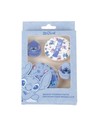 Cerda Esponja de Maquillaje Stitch Color Azul para Aplicación Uniforme