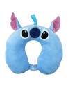 Cerda Cojín Con Aplicaciones Viaje Stitch, Diseño Práctico para Viajes, Medidas Aproximadas 30x15x10 Cm